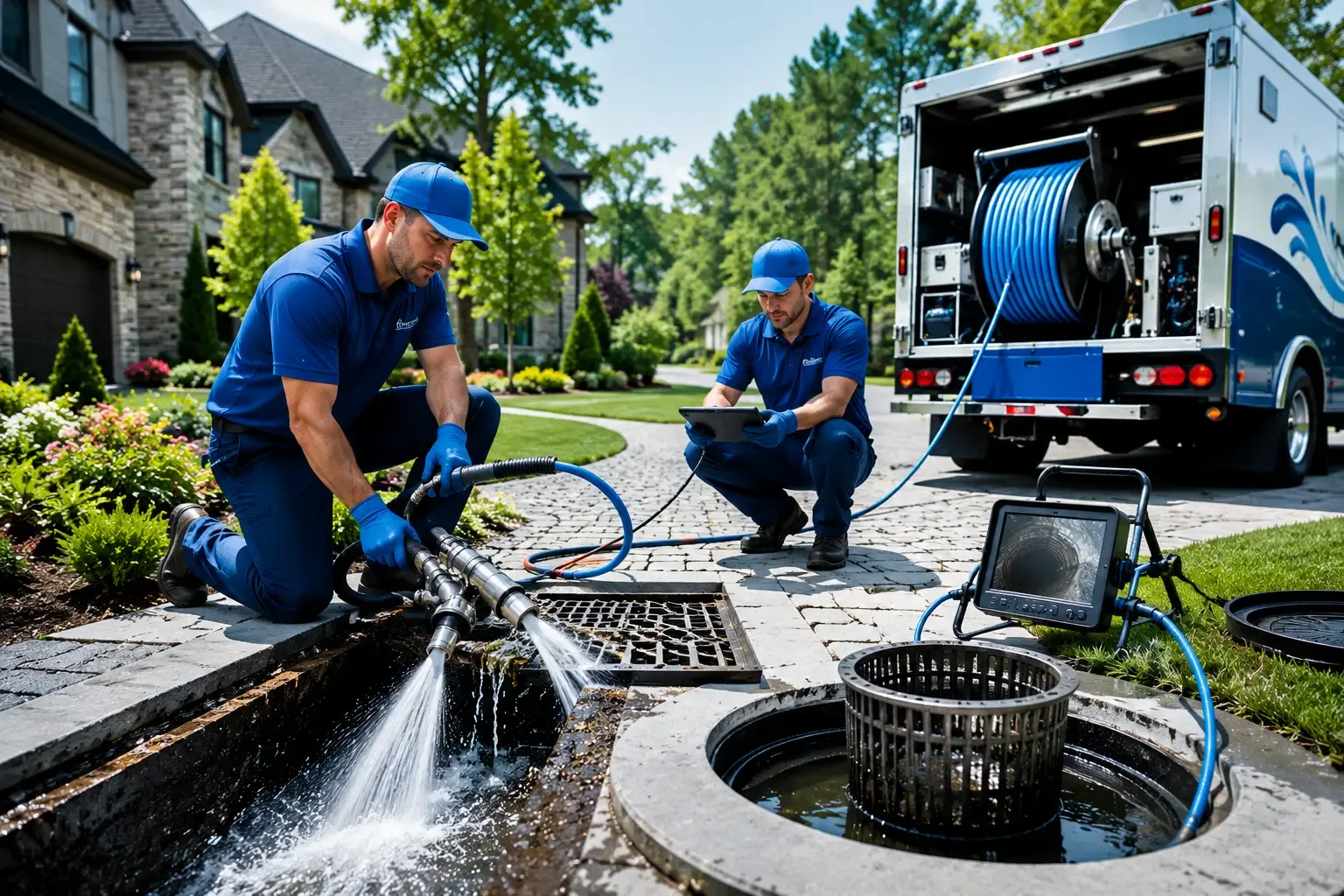 Local outdoor drain cleaning professionals in Columbus, MS
